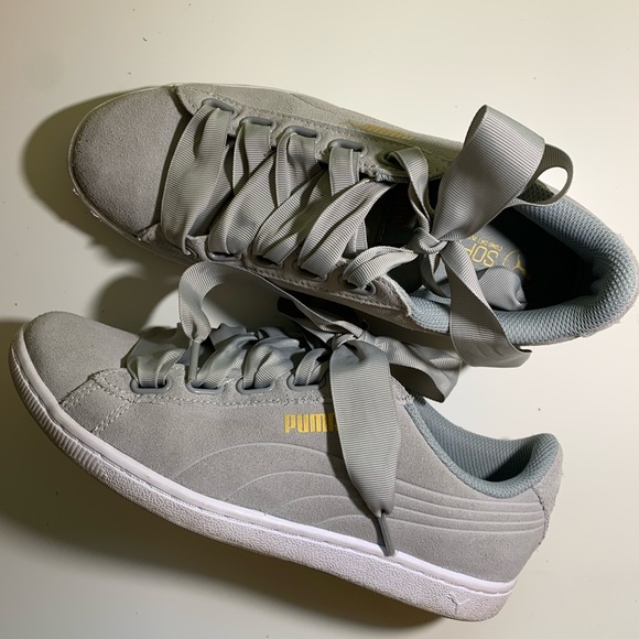 puma basket heart shoes